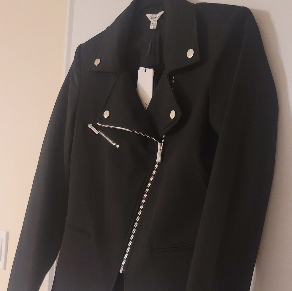 Calvin Klein Asymmetrical Zip Jacket - Picture 7 of 12